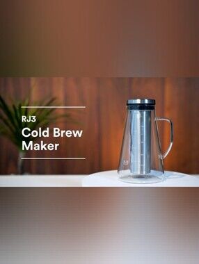 Ovalware RJ3 Cold Brew Maker Iced Coffee/Tea